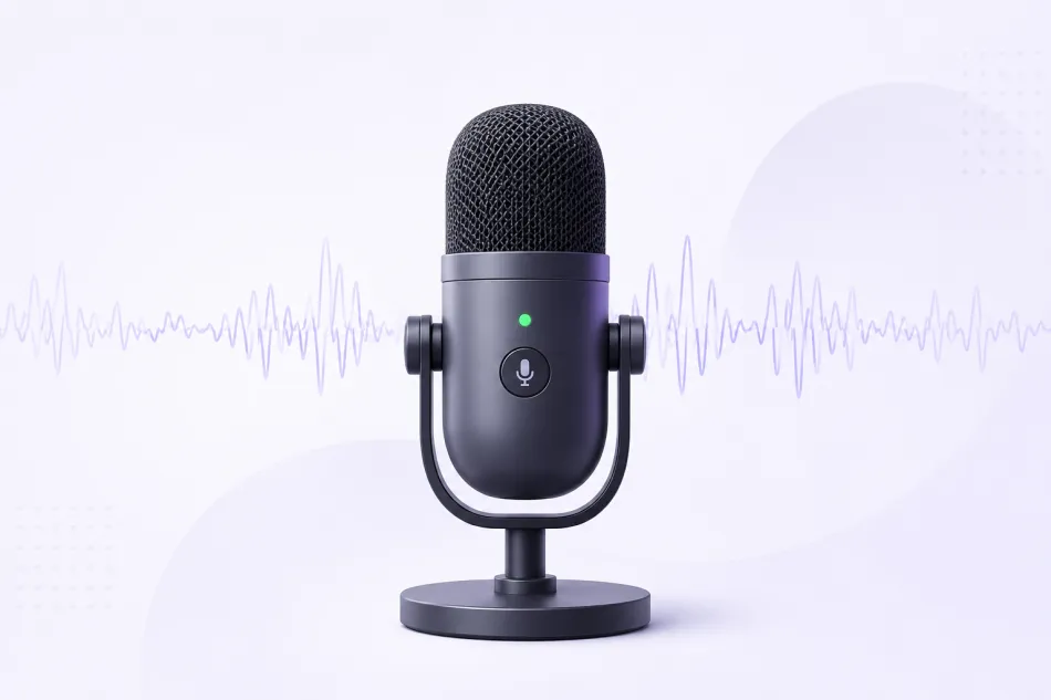 Testing a microphone before a call