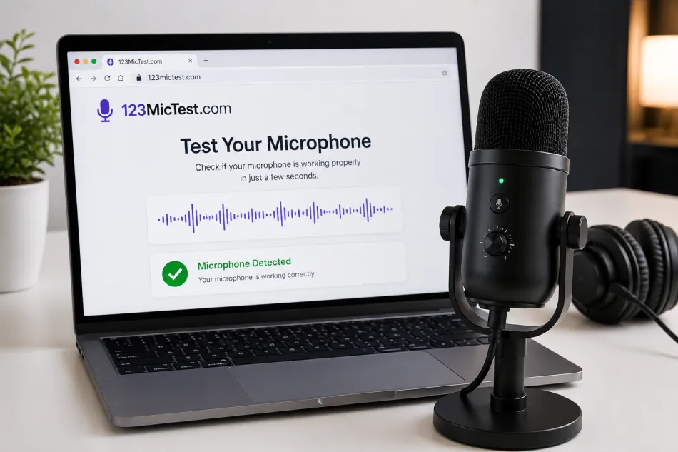 Testing your microphone online